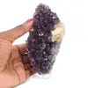 Calcite su ametista - 1