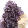 Calcite su ametista - 8