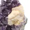 Calcite su ametista - 9