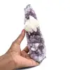 Calcite su ametista - 0