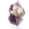 Calcite su ametista - 5