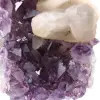 Calcite su ametista - 7