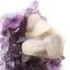 Calcite su ametista - 8