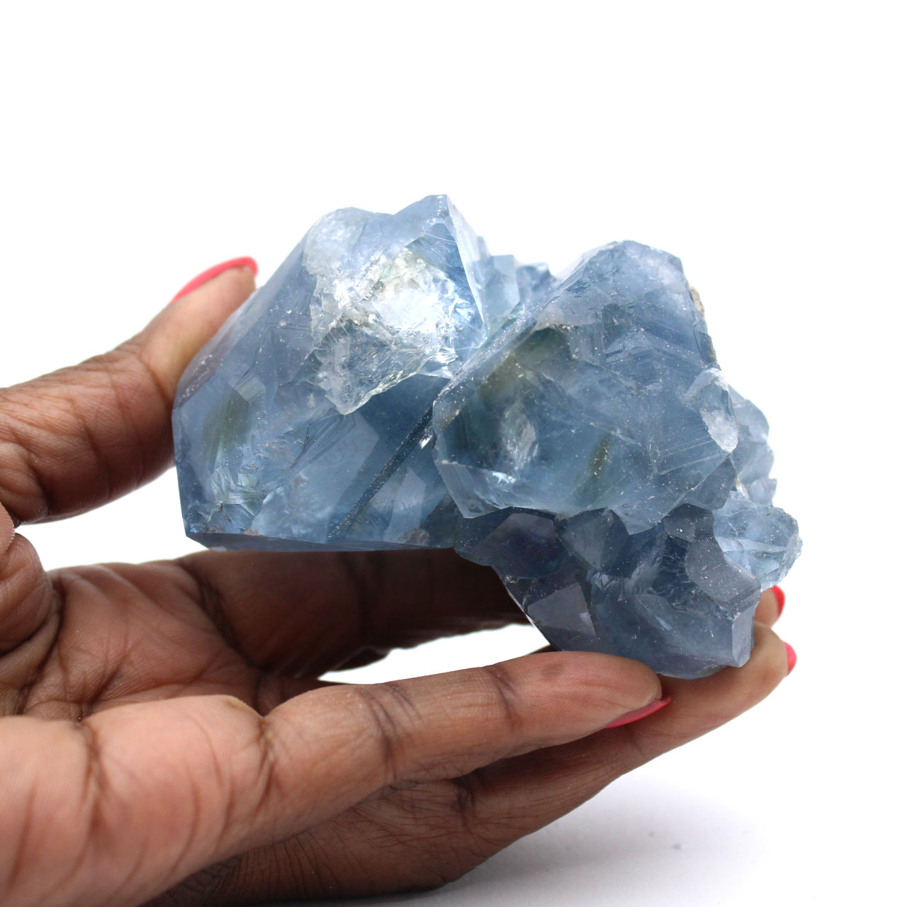 Cristalli grezzi di celestite