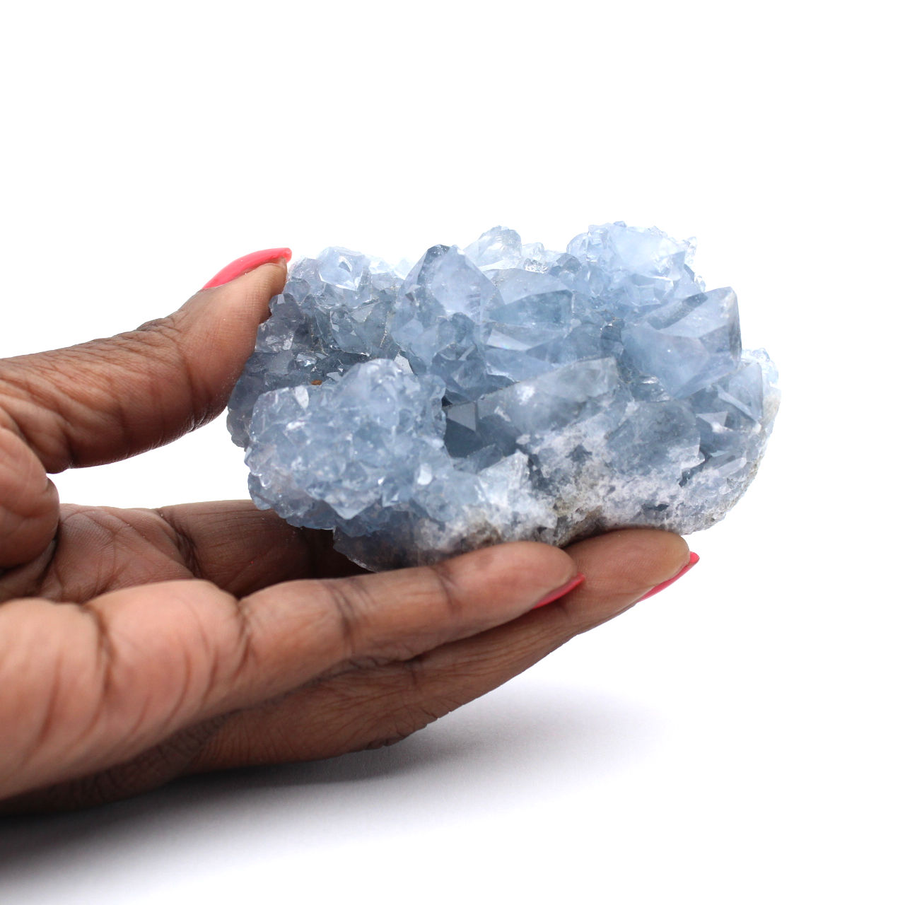 Cristalli di celestite del Madagascar