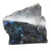 Labradorite da collezione lucida su un lato - 1