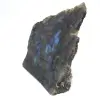 Labradorite da collezione lucida su un lato - 5