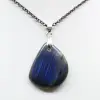 Ciondolo in labradorite del Madagascar - 2