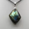 Ciondolo in labradorite del Madagascar - 2