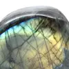 Pietra labradorite lucida a forma libera - 5