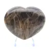 Pietra di luna del Madagascar: cuore - 0