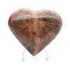 Pietra di luna del Madagascar: cuore - 0