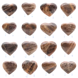 Cuore di pietra di luna nera