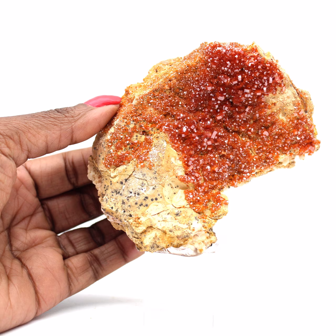 Vanadinite cristallizzata