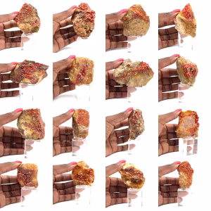 Cristalli di pietra di vanadinite