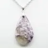 Ciondolo goccia di lepidolite - 2