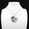 Ciondolo cuore di lepidolite - 0