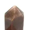 Prisma di pietra di luna nera lucidata - 5