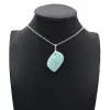 Pendente fiamma amazzonite - 0