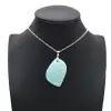 Pendente fiamma amazzonite - 0