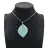 Pendente fiamma amazzonite