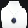 Ciondolo a goccia in labradorite - 1