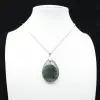 Ciondolo a goccia in labradorite - 1