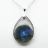 Ciondolo a goccia in labradorite - 2
