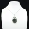 Ciondolo a goccia in labradorite - 7