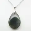 Ciondolo a goccia in labradorite - 2