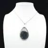 Ciondolo a goccia in labradorite - 1