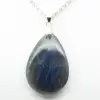 Ciondolo a goccia in labradorite - 2