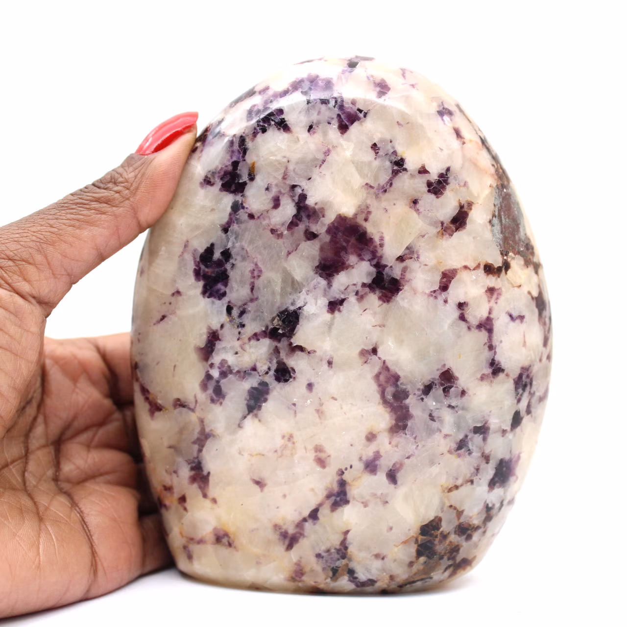 Anidrite levigata e lucidata del Madagascar