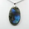 Ciondolo ovale in labradorite - 2