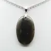 Ciondolo ovale in labradorite - 2