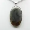 Ciondolo ovale in labradorite - 2