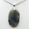 Ciondolo ovale in labradorite - 2