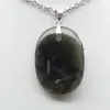 Ciondolo ovale in labradorite - 2