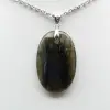 Ciondolo ovale in labradorite - 2
