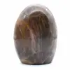 Pietra di luna nera forma libera - 6