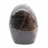 Roccia microclinale nera lucidata - 0
