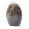 Roccia microclinale nera lucidata - 4