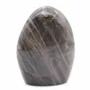 Pietra di luna nera lucidata - 5