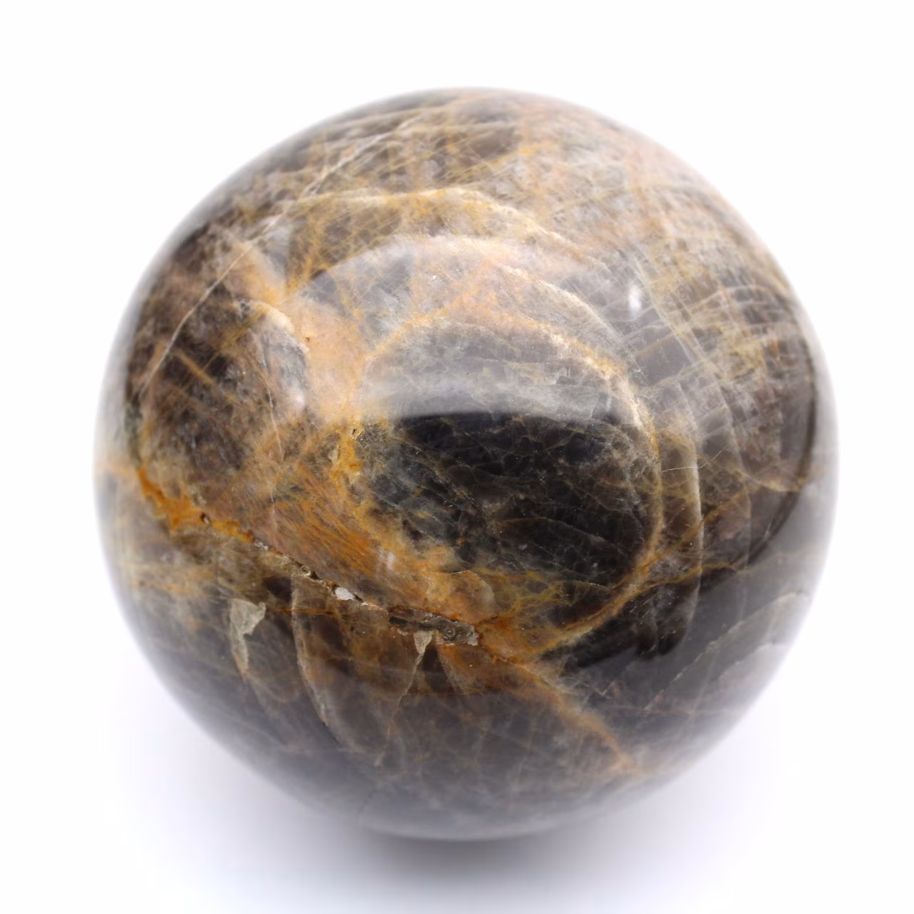 Sfera di pietra di luna nera