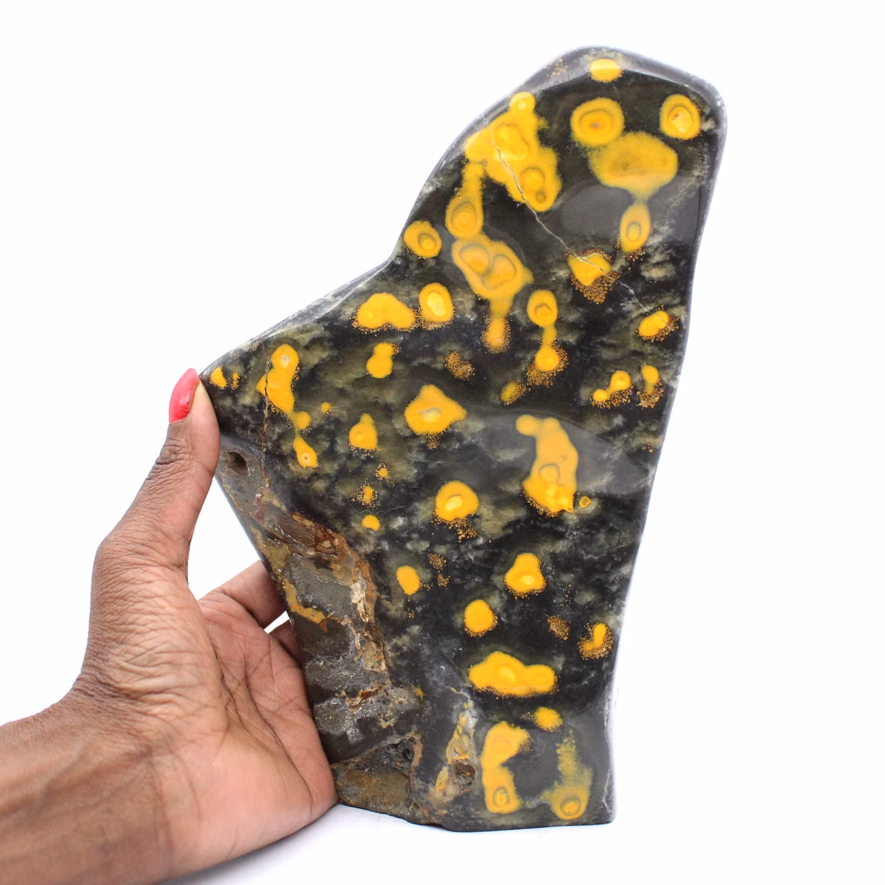 Jasper a forma libera: autentico esemplare da collezione