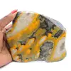 Bumblebee Jasper: pietra lucidata a forma libera per collezionisti - 1