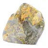 Ornamento minerale: diaspro a forma di bombo lucidato dall'Indonesia - 5