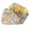 Ornamento minerale: diaspro a forma di bombo lucidato dall'Indonesia - 6