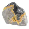 Ornamento minerale: diaspro a forma di bombo lucidato dall'Indonesia - 9