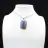 Pendente rettangolare in labradorite